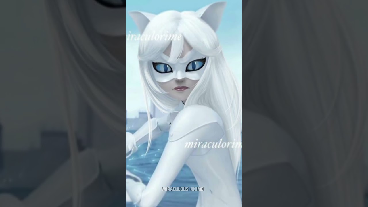 Cat Blanc in different style #miraculous #ladybug #shorts