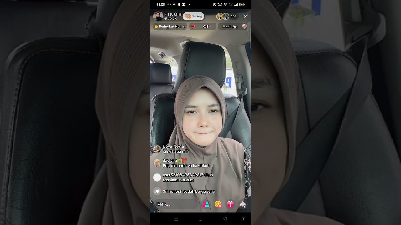 MAMI FIKOH LIVE , SAMBIL NUNGGUIN LABEEQA DI SEKOLAH #fikohfomal