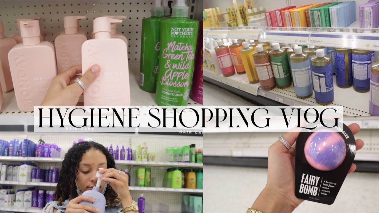 HYGIENE SHOPPING VLOG + HAUL