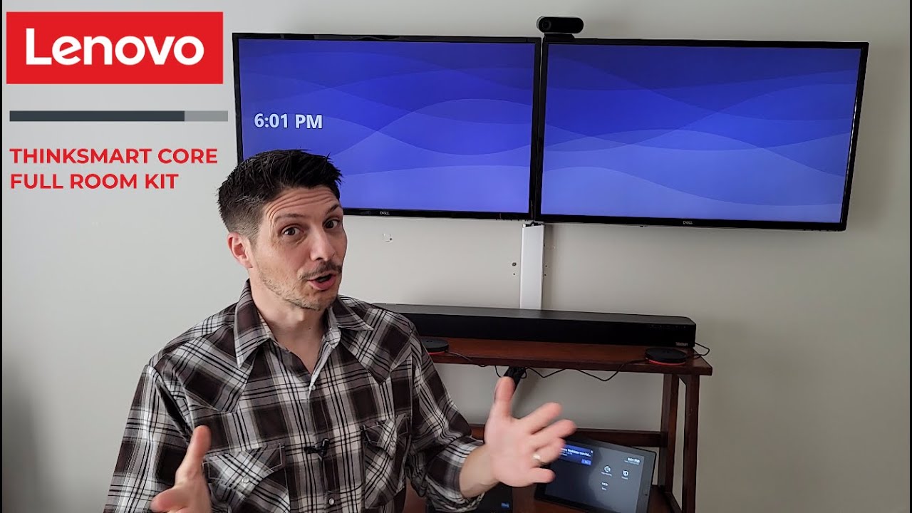 Комплект Lenovo ThinkSmart Core Full Room — начальная настройка, настройки комнат Teams и демонст...