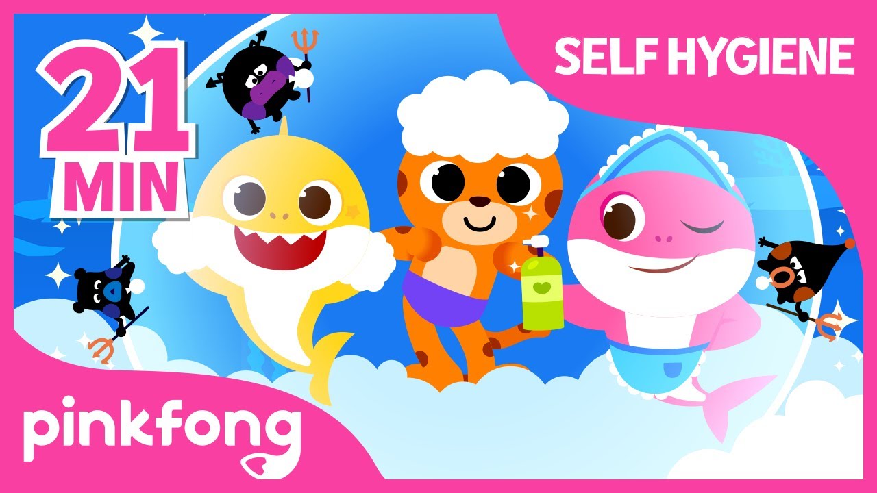 Wash Your Hands and more | Self Hygiene | +Compilation | Pinkfong Songs for Children