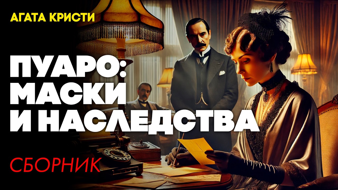 Агата Кристи - ПУАРО: МАСКИ И НАСЛЕДСТВА | ДЕТЕКТИВНЫЙ СБОРНИК | Аудиокнига | Большешальский
