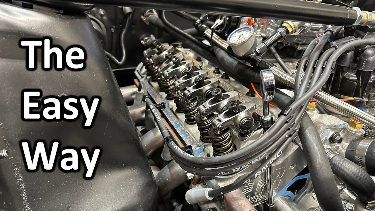 Adjusting the Valve Lash on Ford Engine