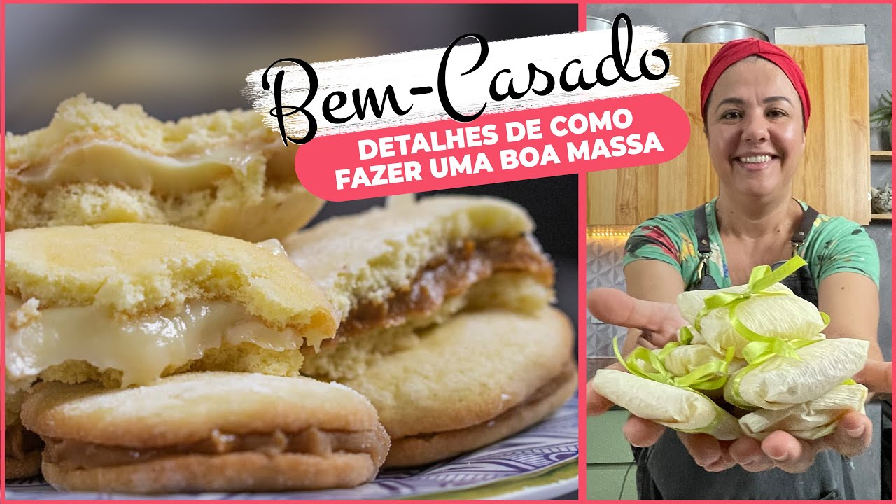 Bem-casado: como fazer uma boa massa, molhada e saborosa!