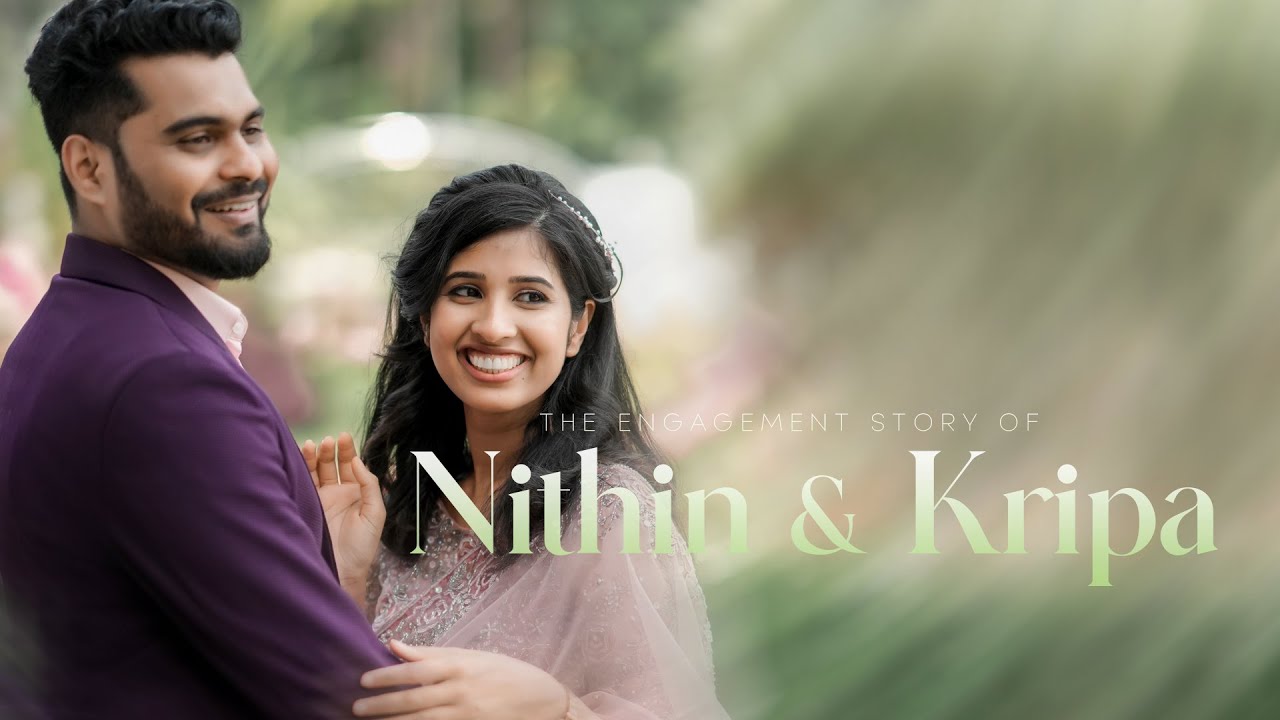 Engagement Story of Kripa & Nithin | Md Wedding Films