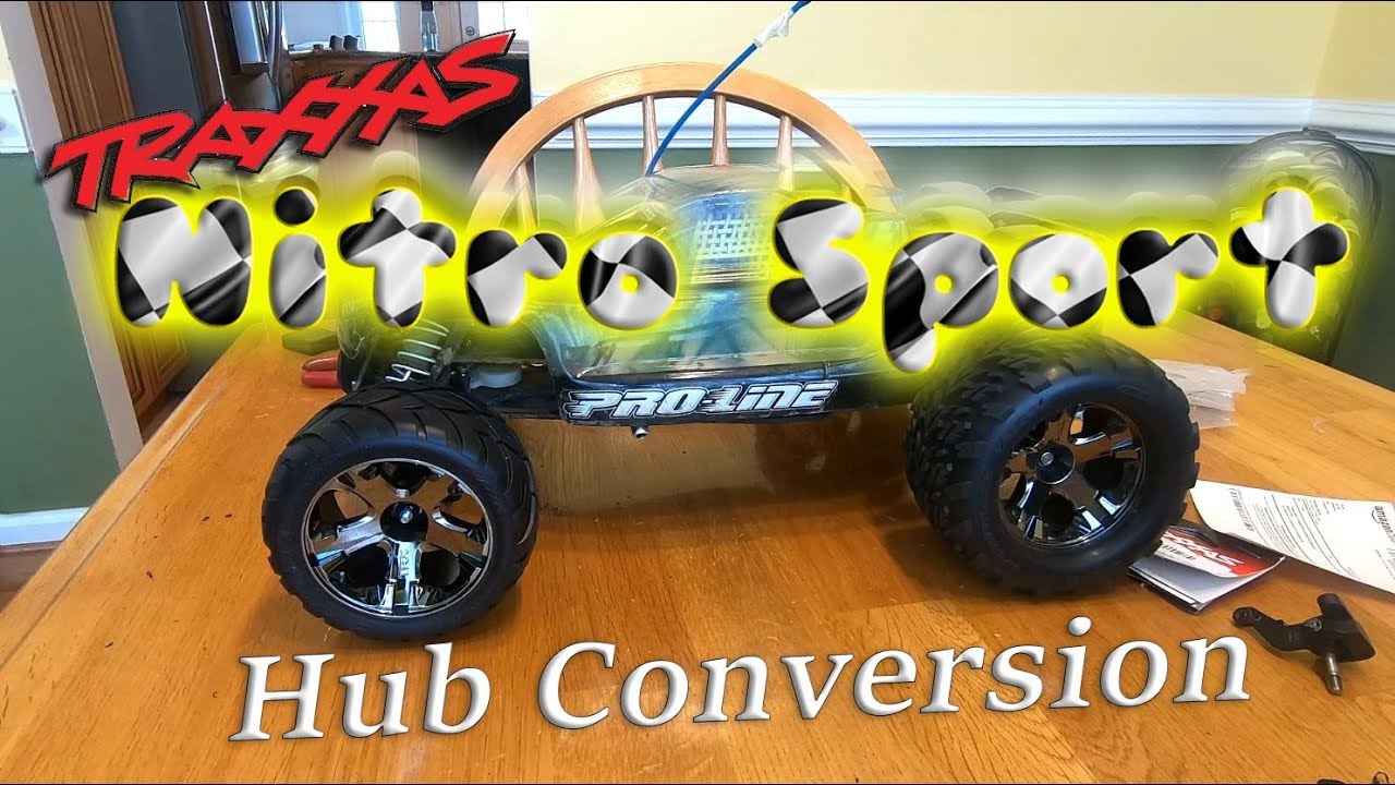 Traxxas Nitro Sport Front Wheel Conversion to Hex – Step-by-Step Upgrade