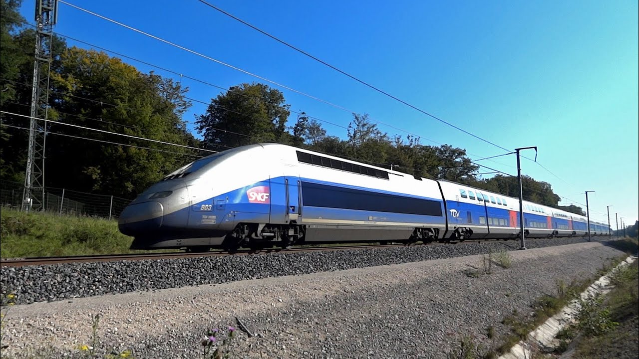 LGV Rhin-Rhône autour de Besançon Franche-Comté TGV