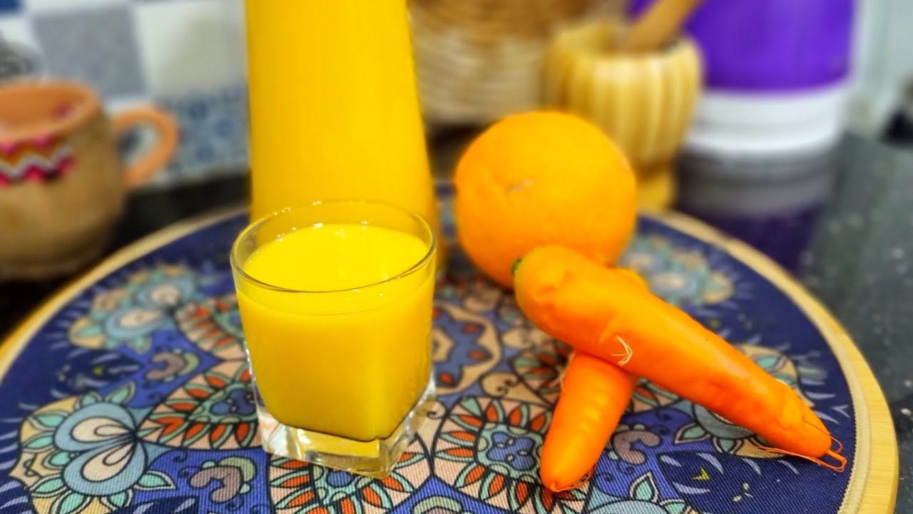 مطبخ ام وليد / عصير 🍹برتقال🍊 و جزر بنين و رطب😋 احسن من نتاع المحلات مليون مرة .