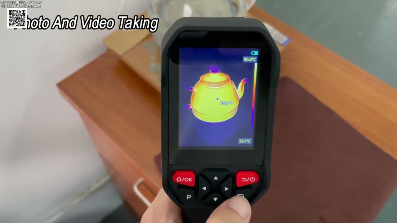 AliExpress Thermal Camera Test – TOOLTOP ET693C Imaging Camera Super IR