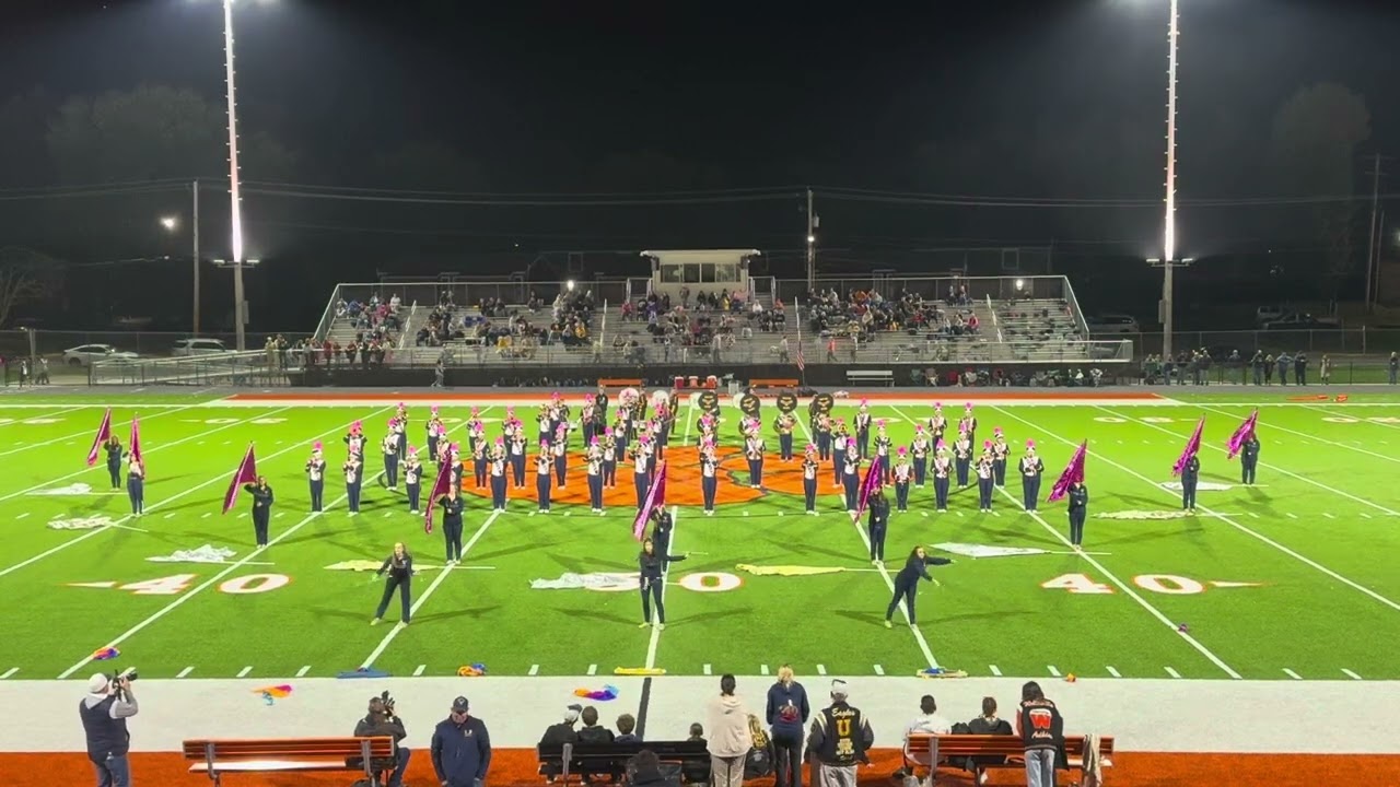 10/17/25 United Local High School Marching Band Halftime Show @Wellsville