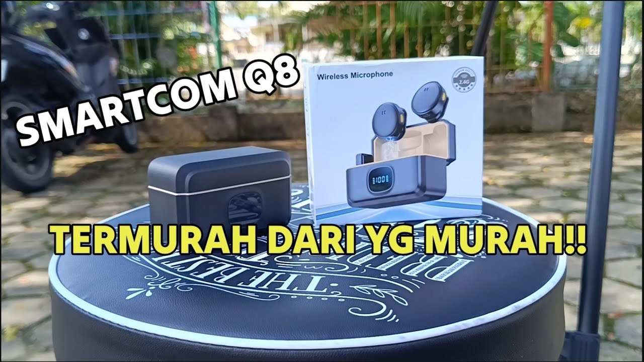 LEBIH MURAH DARI YG MURAH!! REVIEW MIC WIRELESS SMARTCOM Q8