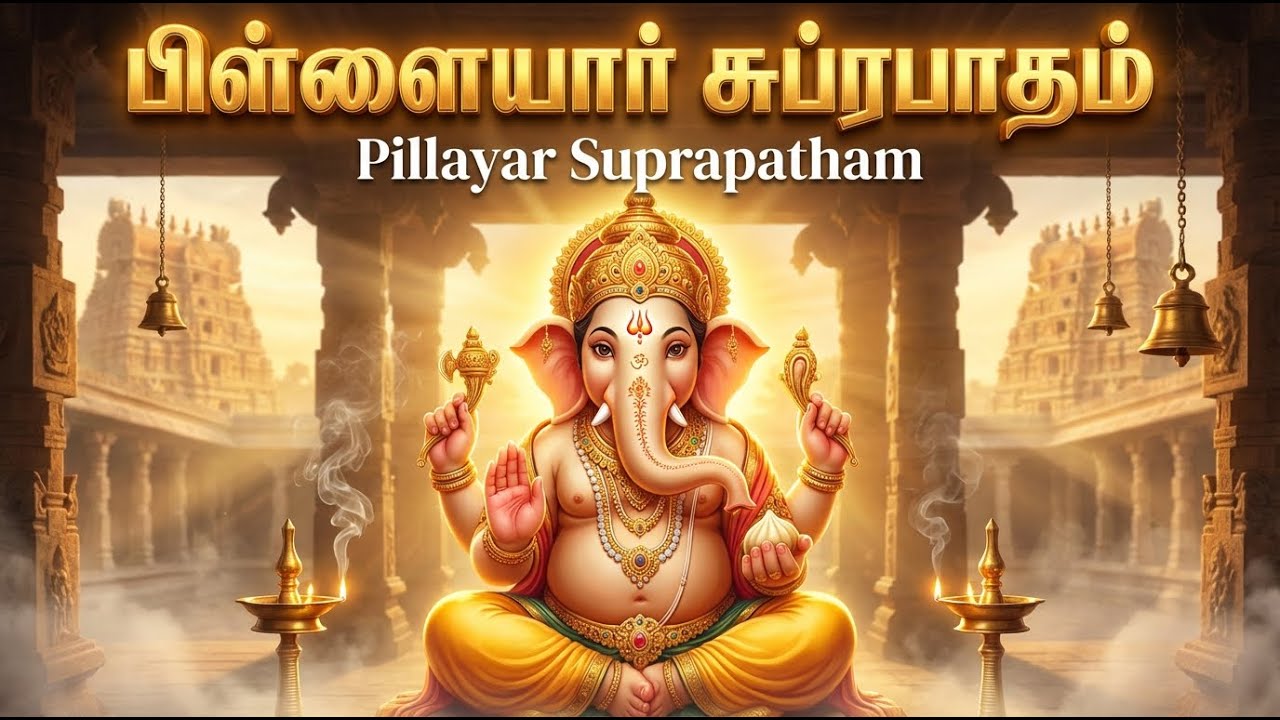 Vinayagar Suprabatham 🙏 | Vinayagar Bakthi Padalgal | Powerful Lord Sri Ganesh Bhakti Songs In Tamil