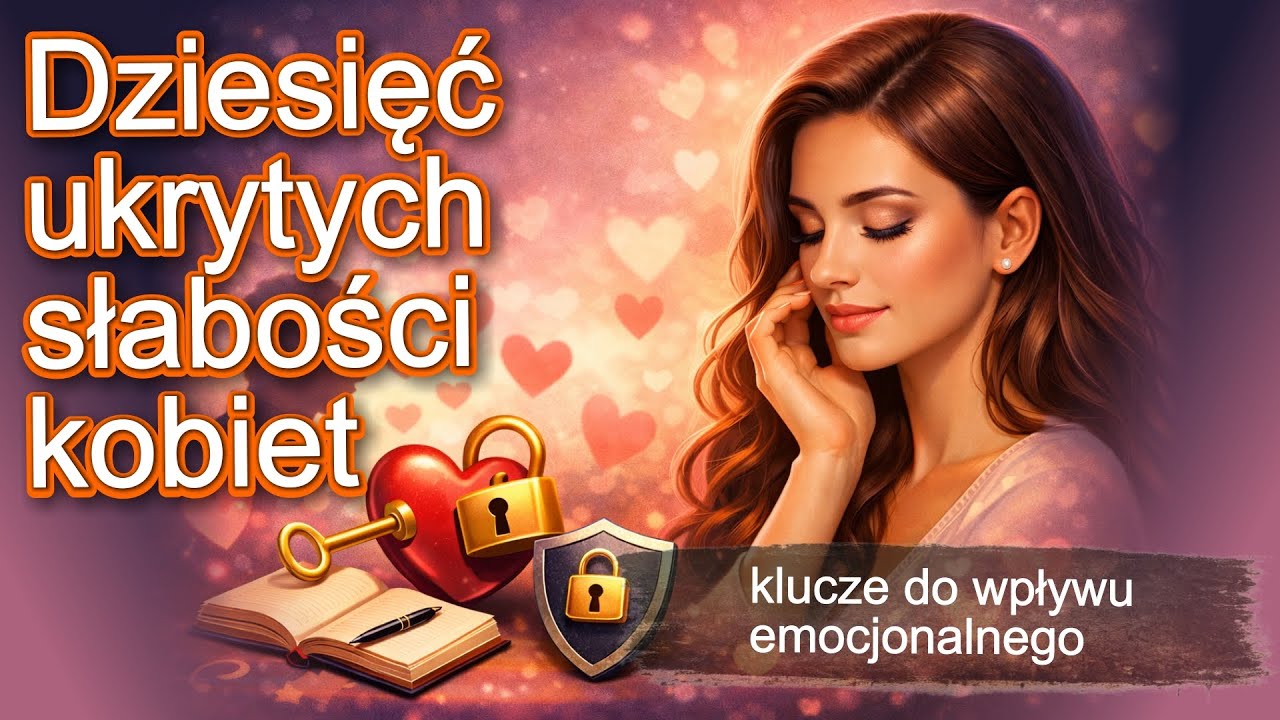 Dziesięć ukrytych słabości kobiet i klucze do wpływu emocjonalnego