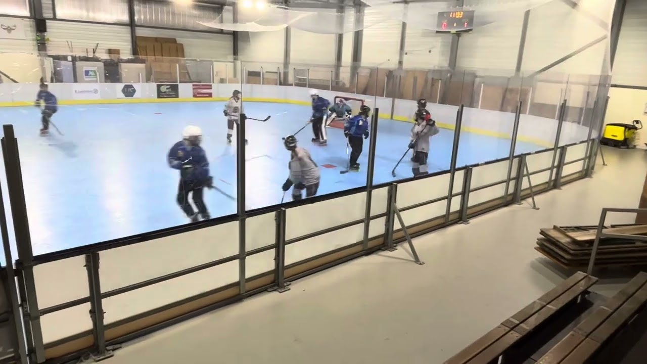 Roller hockey Colomiers vs Evretz N2 F&eacute;minines 1ere mi-temps