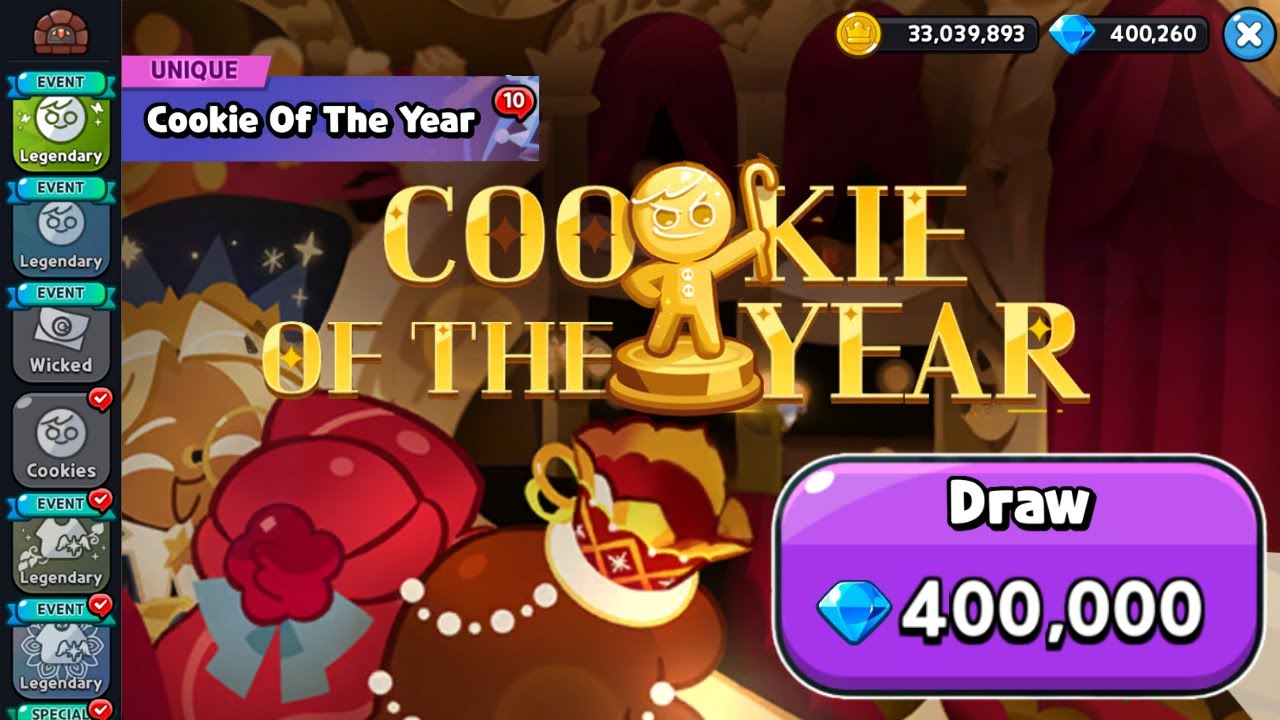 The COOKIE OF THE YEAR GACHA! LETS GO!!🤩✨