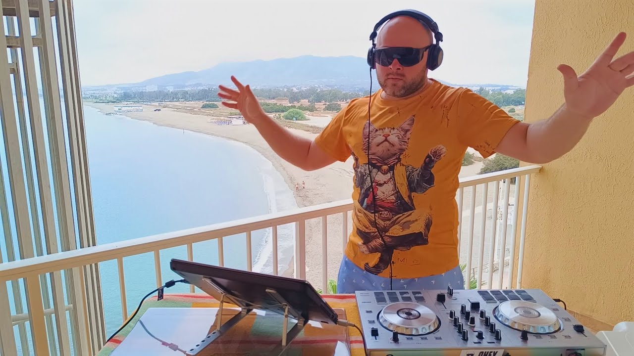 Afro house at Spain 2025 by DJ OKEY (balcony edition)