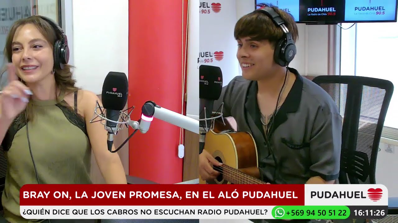 Brayone, la joven promesa, en el Aló Pudahuel