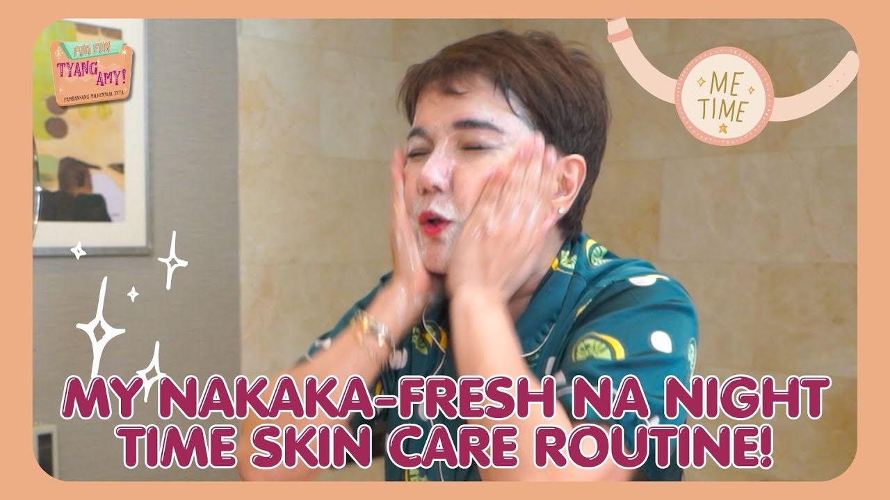 Мой ночной уход за кожей с Super K Beauty | Fun Fun Tyang Amy Vlog 128