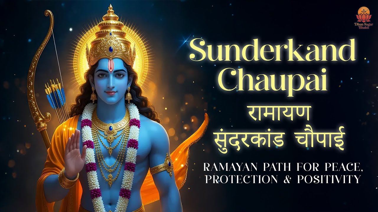 Sunderkand Chaupai | Ramayan Path For Peace, Protection & Positivity | रामायण सुंदरकांड चौपाई