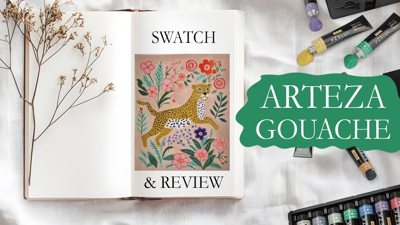 Arteza Gouache Review: The Best Budget-Friendly Paints?