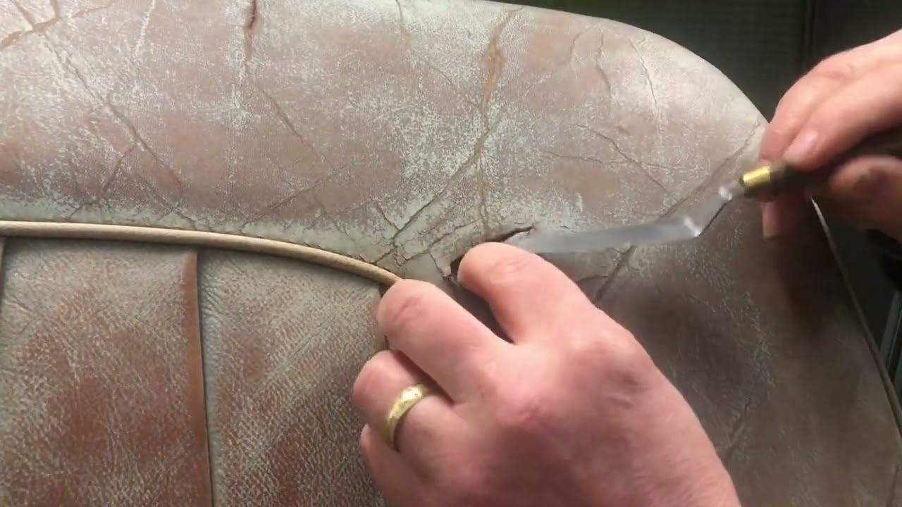 Leather Repair Filler & Tear Repairs, Practical Classics - Leather Repair Company, Riley Pathfinder