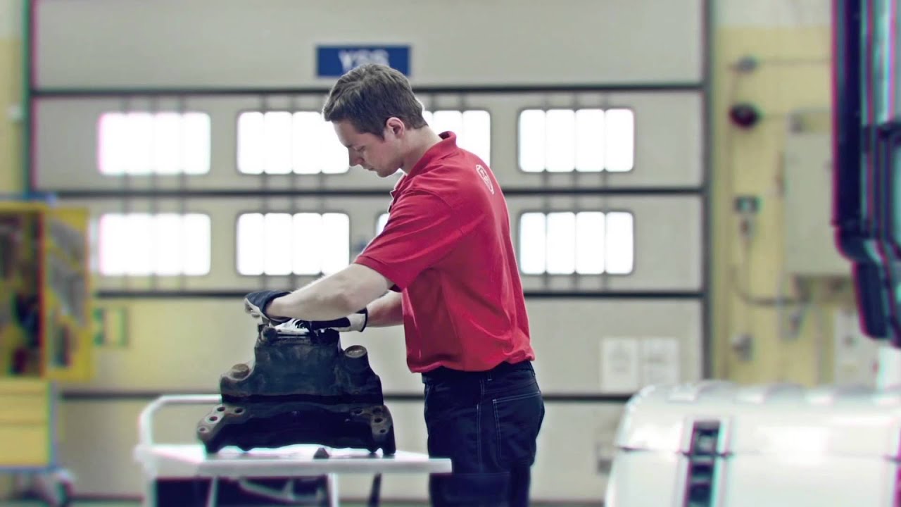 Scania ergonomics for Service Technicians -- Back