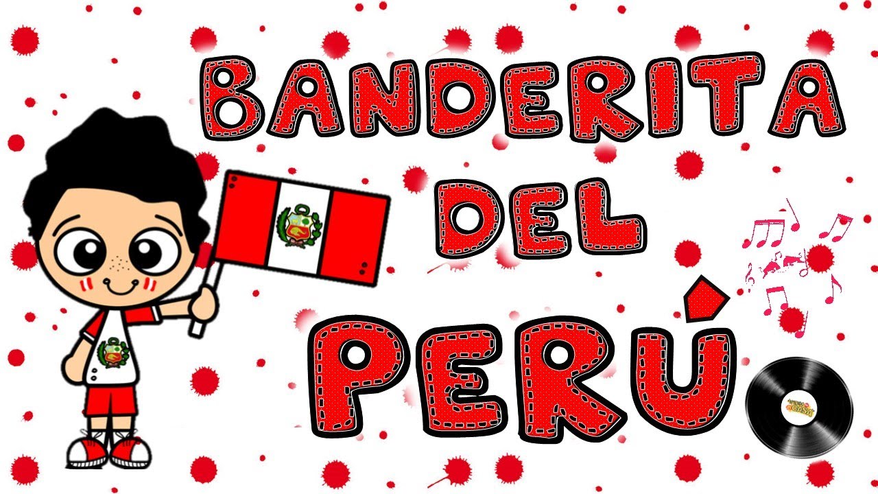 BANDERITA DEL PERÚ 👧🇵🇪👦- Canción con pictogramas