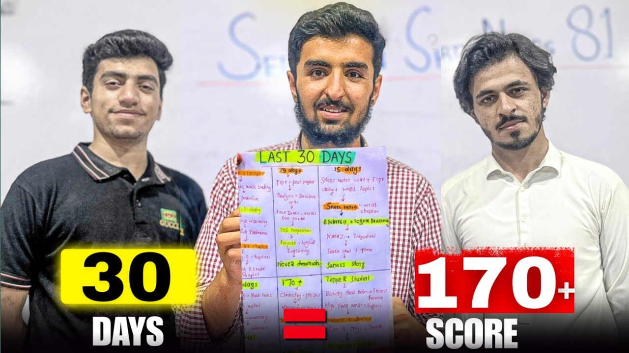 ONLY 30 Days Left! Here's How to Score 170+ in MDCAT 2026