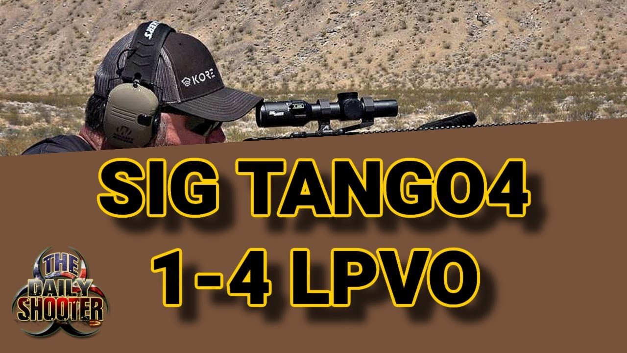 Обзор Sig Sauer Tango4 1-4x24 LPVO