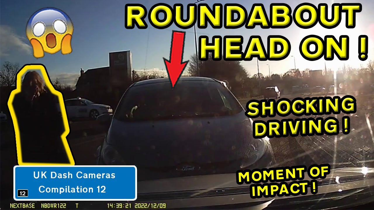 UK Dash Cameras - Compilation 12 - 2024 Bad Drivers, Crashes & Close Calls