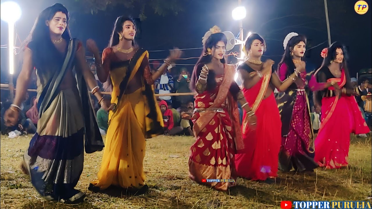 বিধান কর্মকারের গ্রামে আসর কাঁপানো মহিলা নাচ। নতুন নতুন গানে।Juru Kumar Chhau Nach,2023 New Video