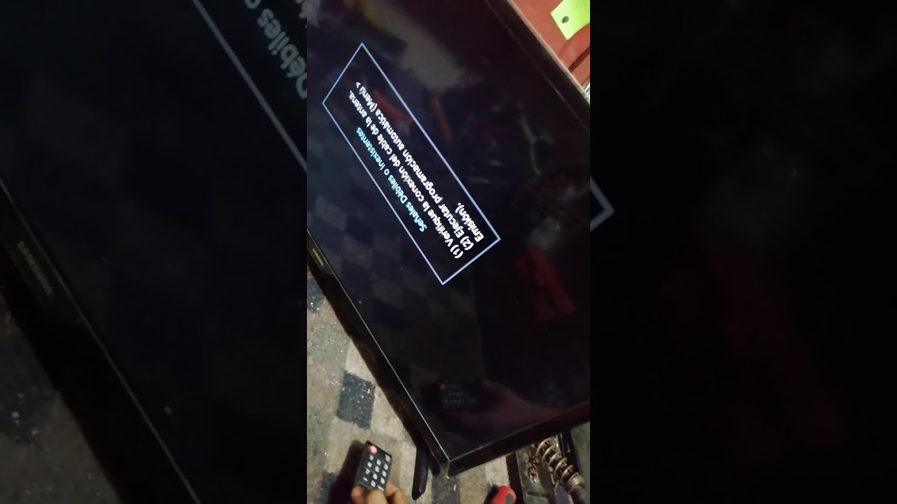 C&oacute;mo girar la pantalla en TV Samsung ( Imagen de cabeza ) Imagen alreves (Mirror Samsung)