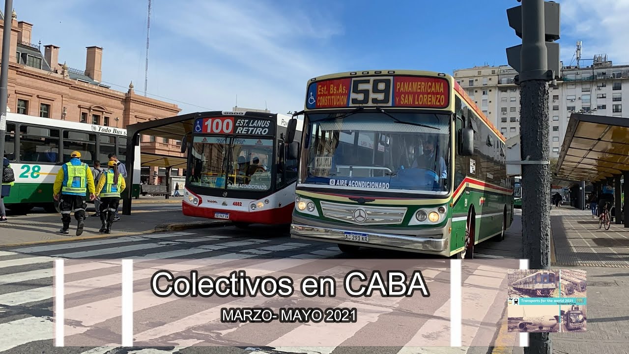 Colectivos en Buenos Aires (CABA) 2021