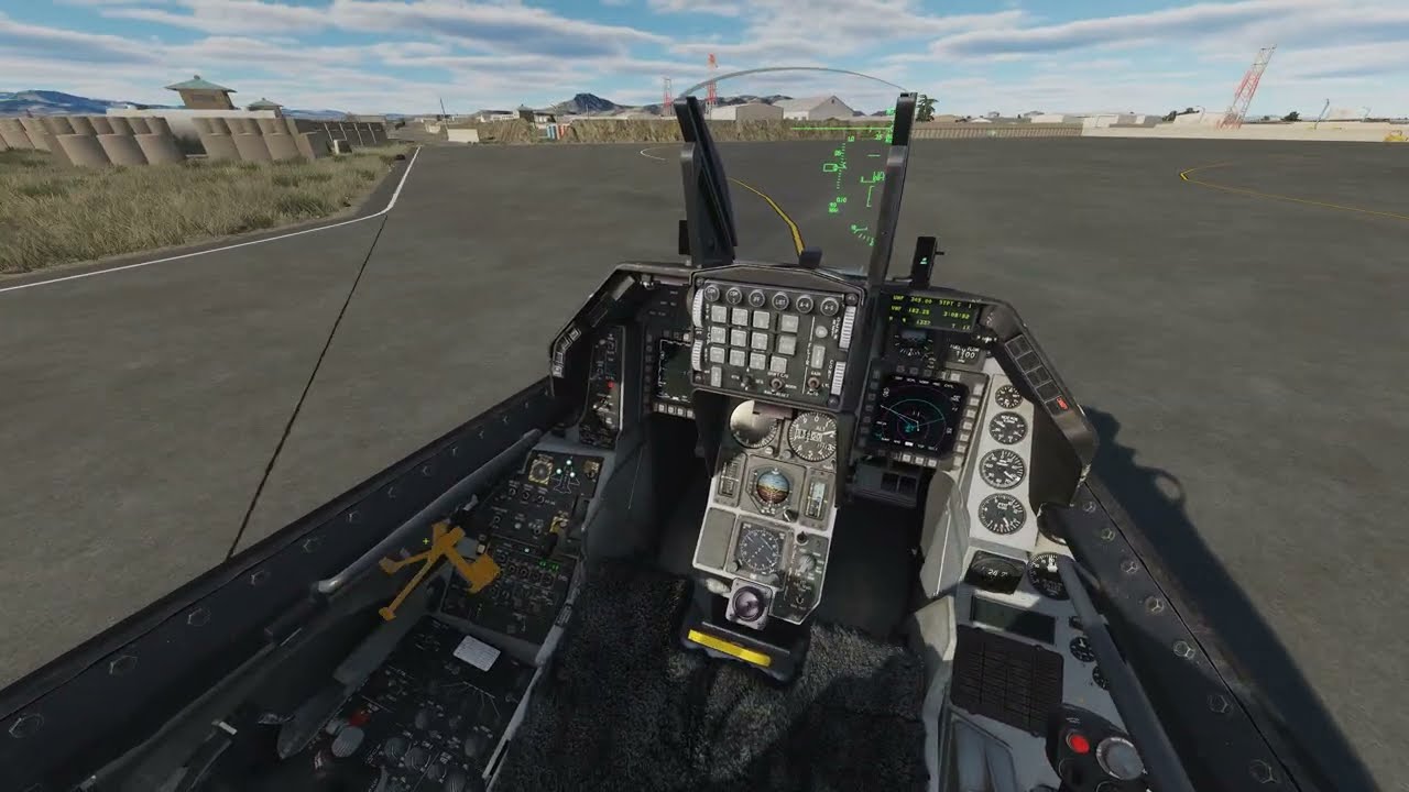 F16 Free Flight - Herat (DCS 4K)