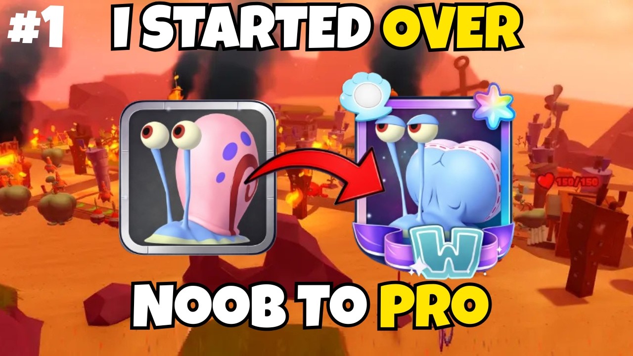 I started over again Noob to Pro #1 | Spongebob td