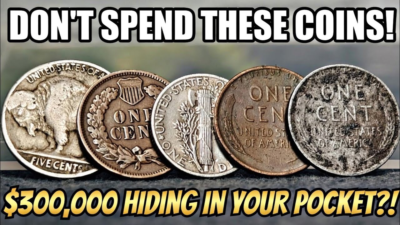 Top 5 Incredible Rare U.S. Coins Worth Up to $300k? That Could Be Hiding in Your Pocket Right Now!
