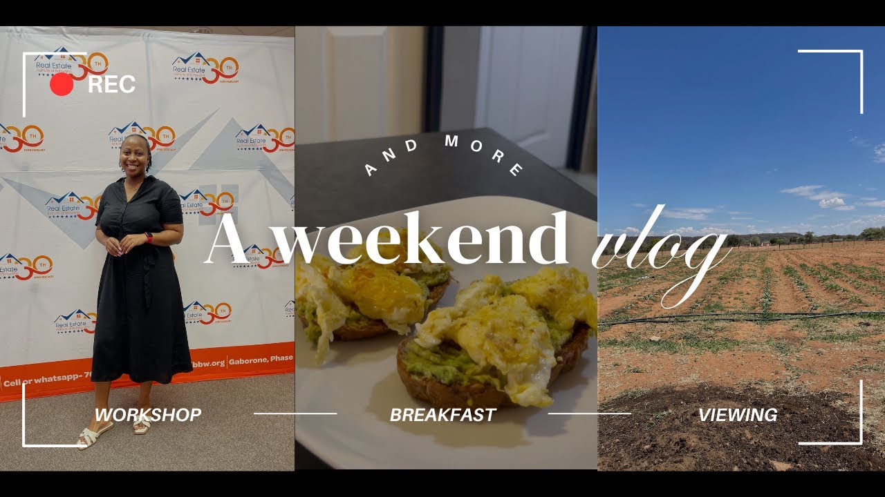 #vlog | Spend The Weekend With Me | House Update | #motswanayoutuber #botswanayoutubers