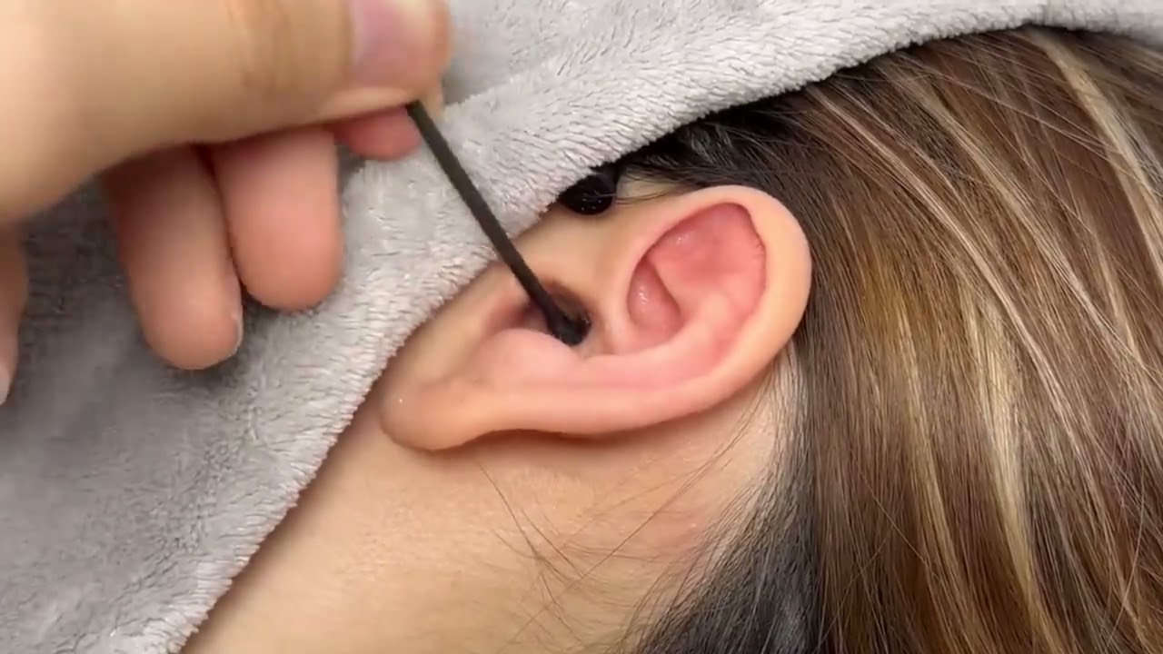 ASMR Deep Ear Cleaning and Soothing Ear Massage for Sleep #earcleaning #sleepasmr #earwaxremoval
