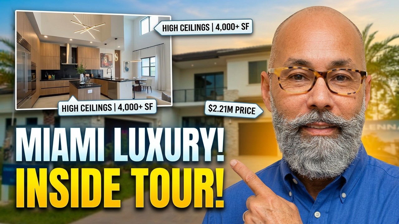 Miami New Construction Home Tour | Modern Design & Open Layout