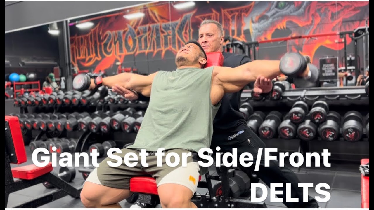 Giant Set For Side And Front DELTS