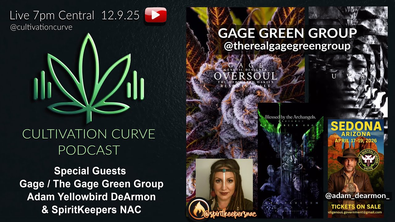 The Cultivation Curve | Premier with Special Guests The Gage Green Group & Adam Yellowbird DeArmon