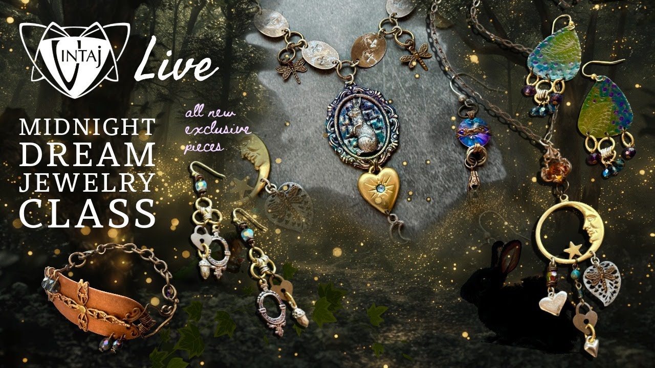 Midnight Dream - LIVE Metal Stamping Jewelry Class
