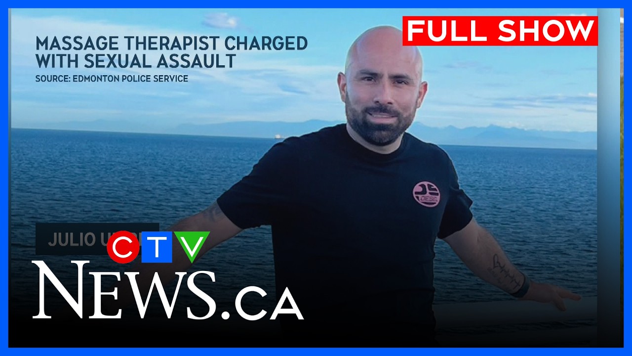 5 новых обвинений против массажиста | CTV News Edmonton в шесть часов от 10 июля 2026 г.
