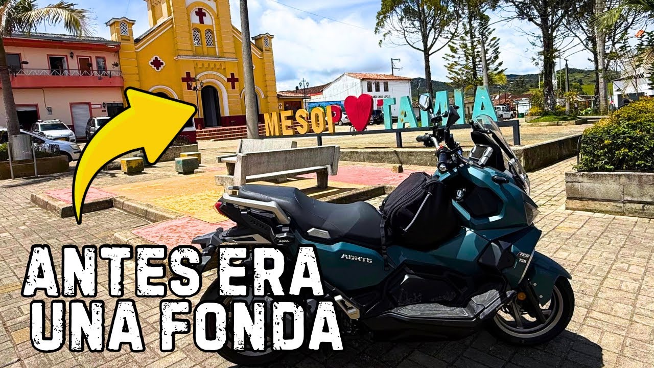 De fonda arriera a paraíso agrícola: Explorando Mesopotamia en mi SYM 150cc