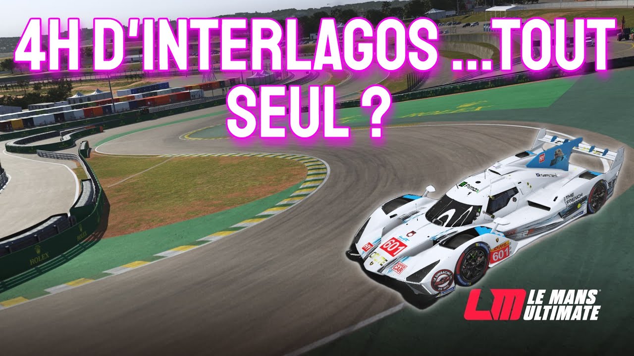 Les Mans Ultimate : Les 4H d'Interlagos en direct