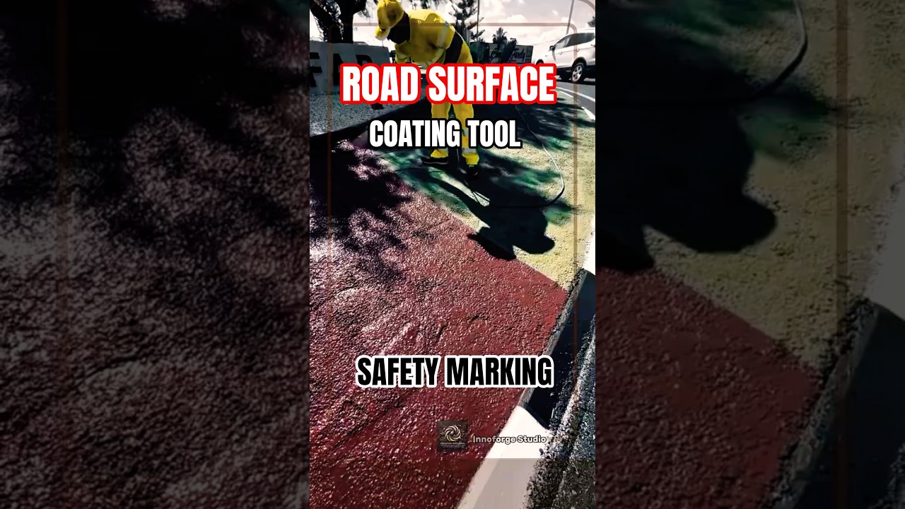Road Surface Coating Tool Innovation for Safety Marking