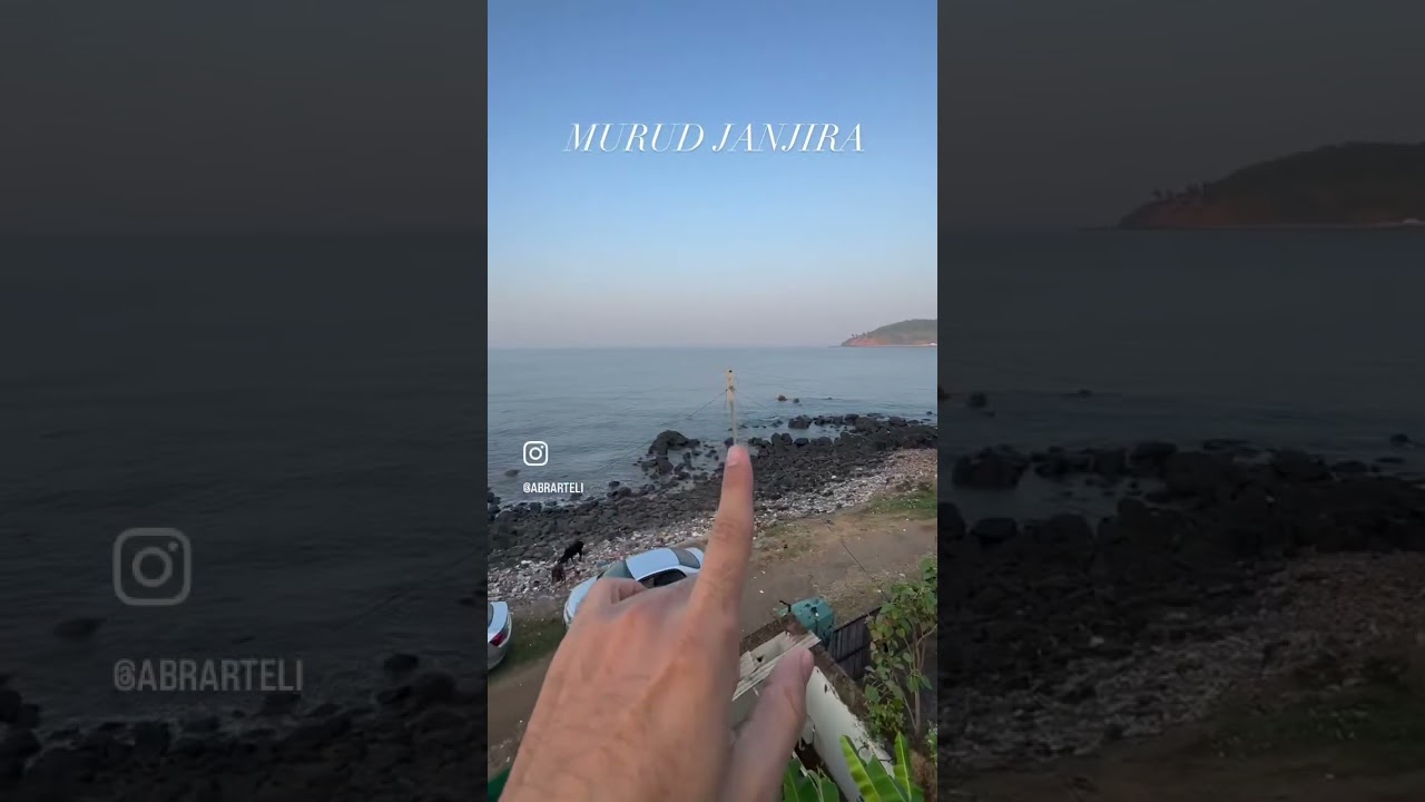 1.25crores Sea facing bungalow Murud Part 1 #abrarteli #murudjanjira #murud #alibagh #shorts