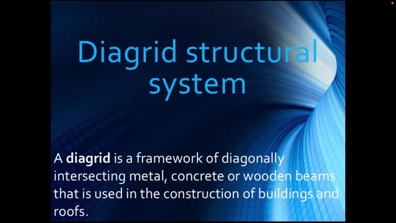 Diagrid structure system
