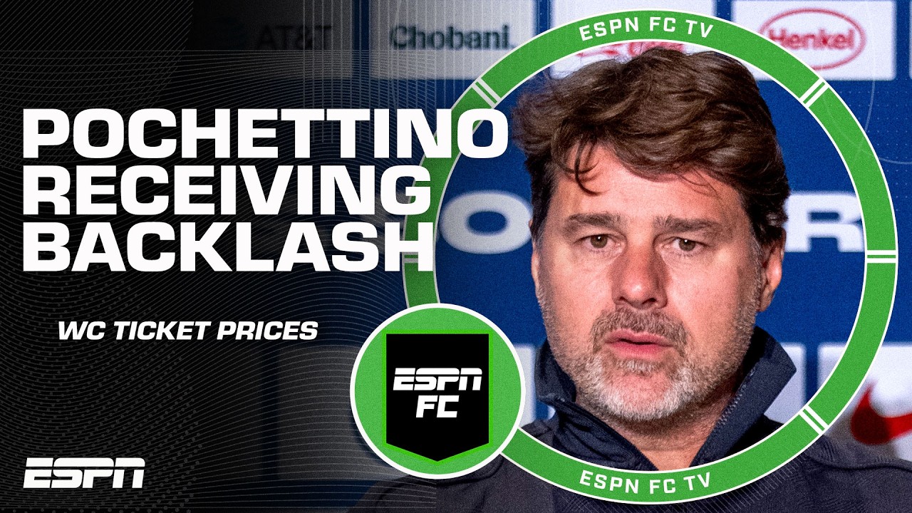 Pochettino SPARKS BACKLASH for dismissing Weah’s criticism on high World Cup ticket prices 👀 | ESPN