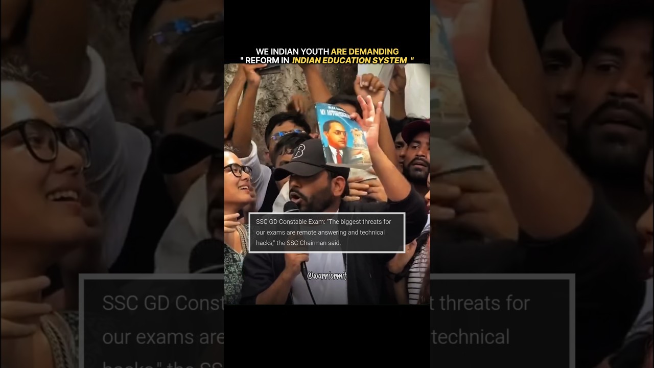 Indian Youth Vs Fragile Education System !! Demands ... #shorts #indians #youth #bharat #motivation